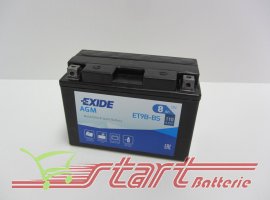 Exide ET9B-BS 12V 8Ah